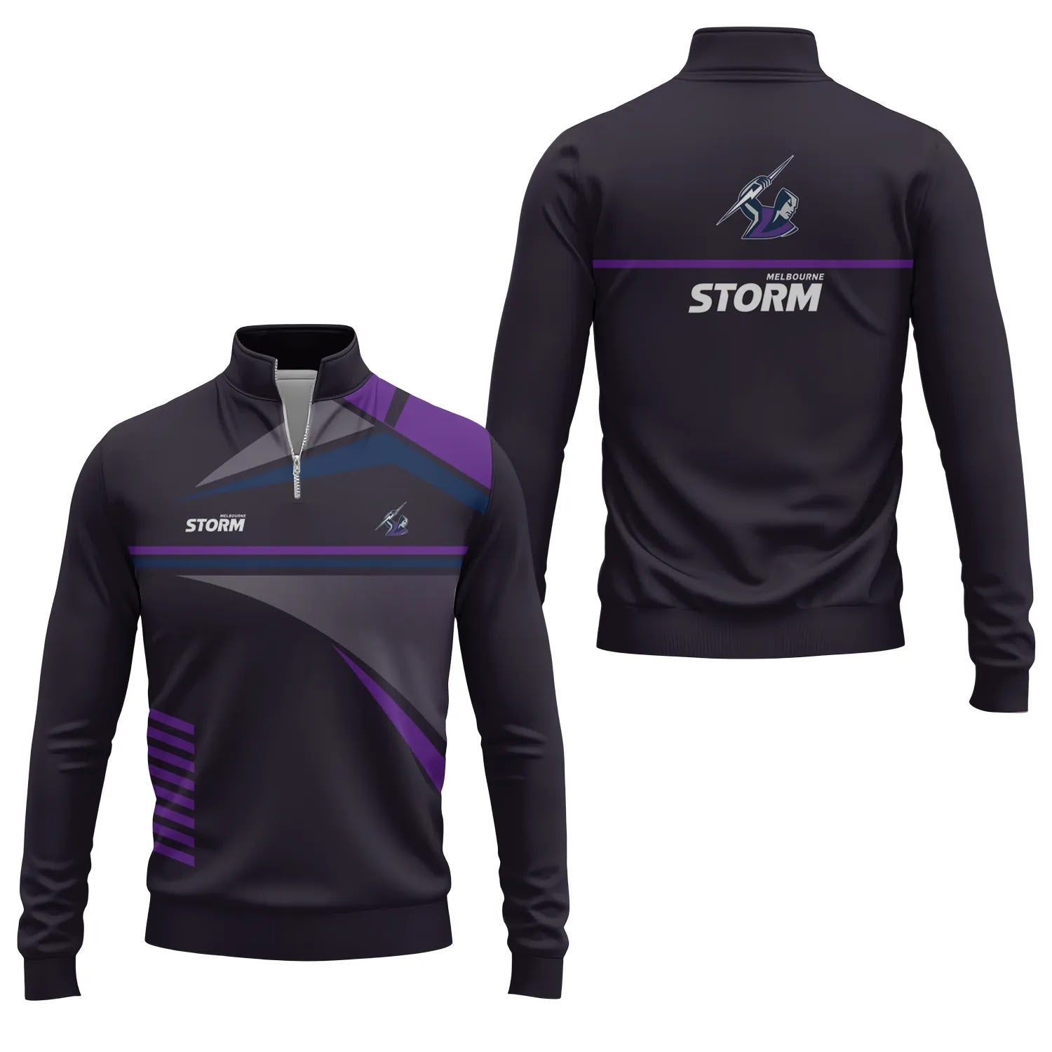 Melbourne Storm Quarter-zip Pullover SC067