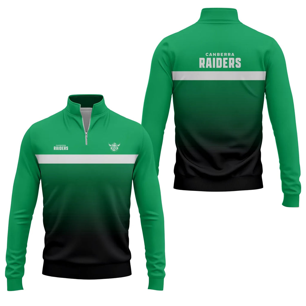 Canberra Raiders Quarter-zip Pullover SC050
