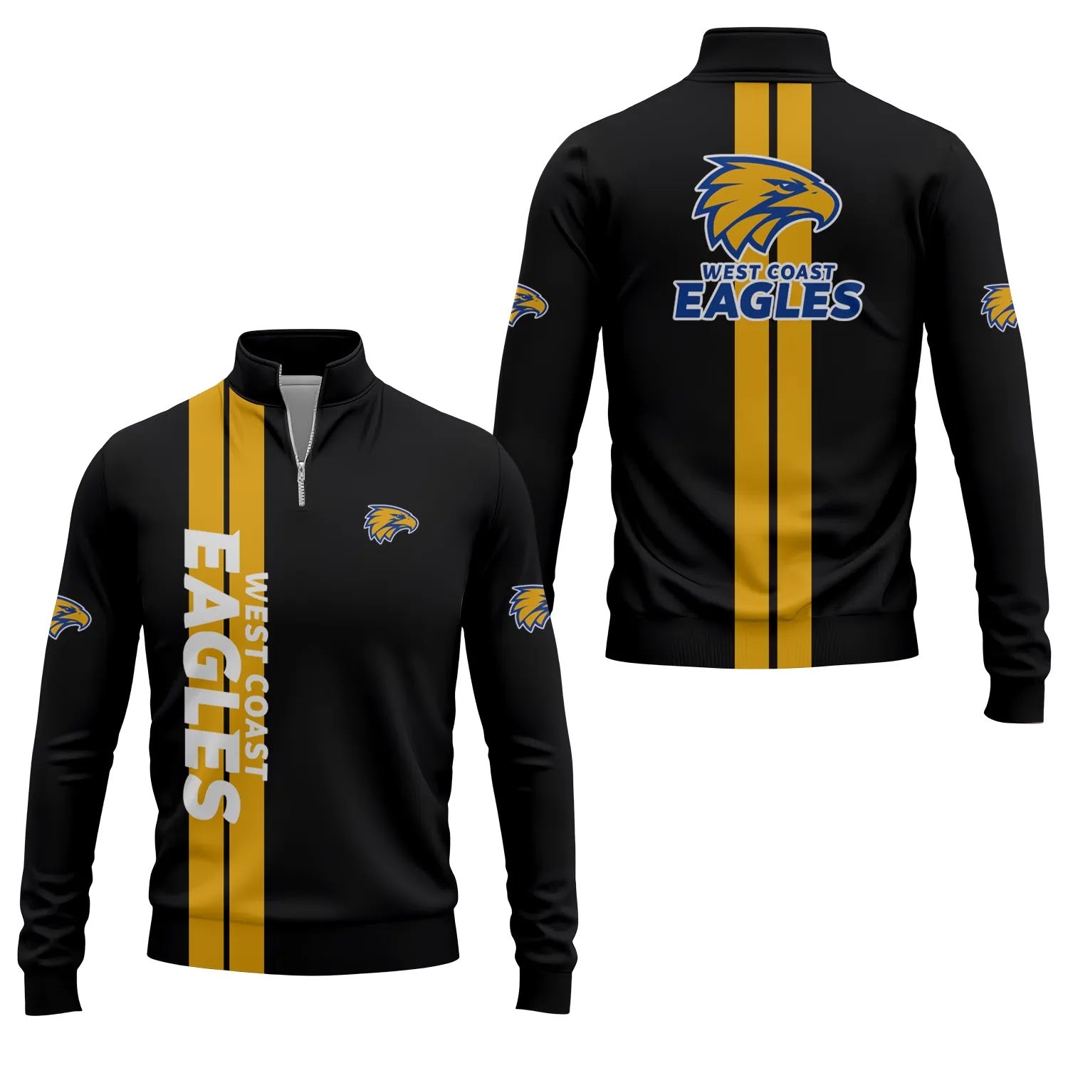West Coast Eagles Quarter-zip Pullover SC013