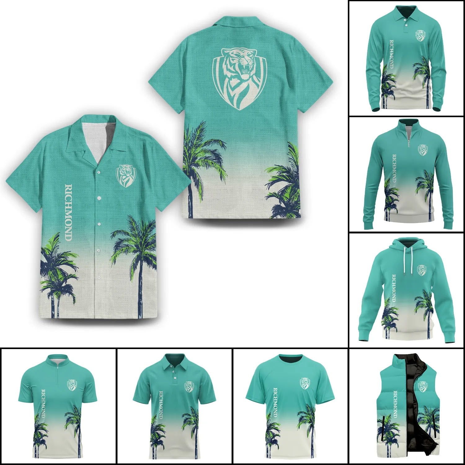 Richmond Tigers Apparels SHW020