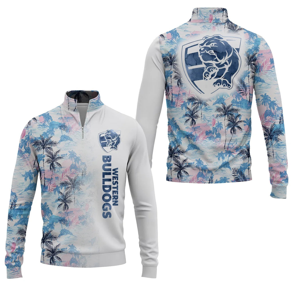 Western Bulldogs Quarter-zip Pullover SHW029