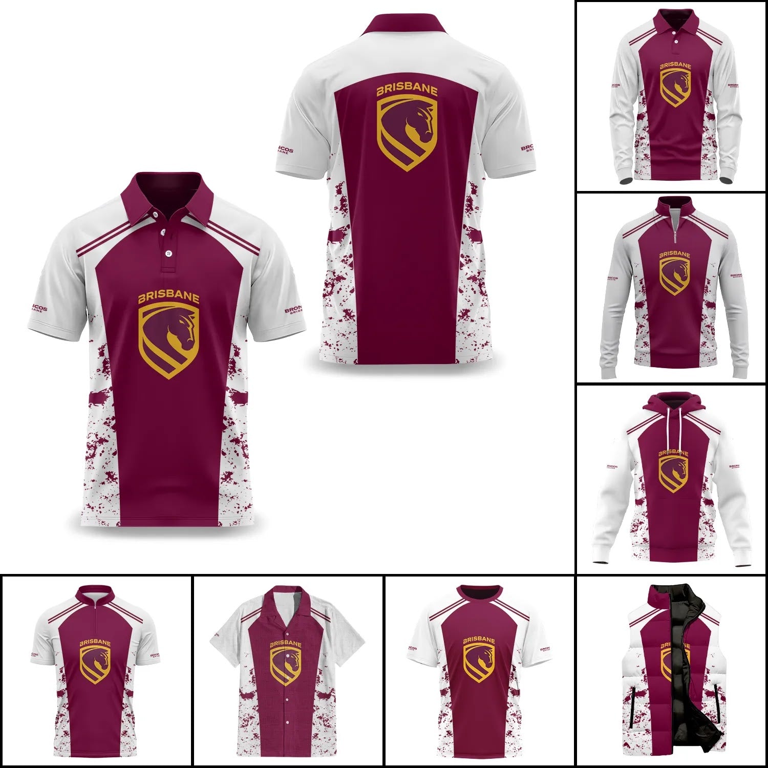 Brisbane Broncos Apparels SC089