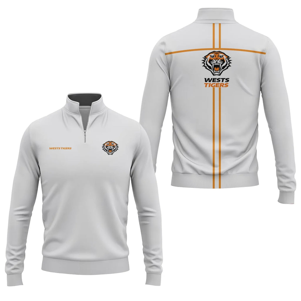Wests Tigers Quarter-zip Pullover SC018