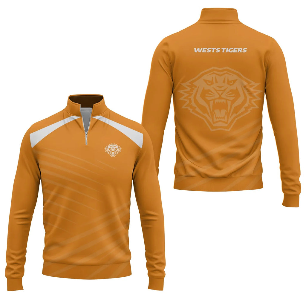 Wests Tigers Quarter-zip Pullover SC082