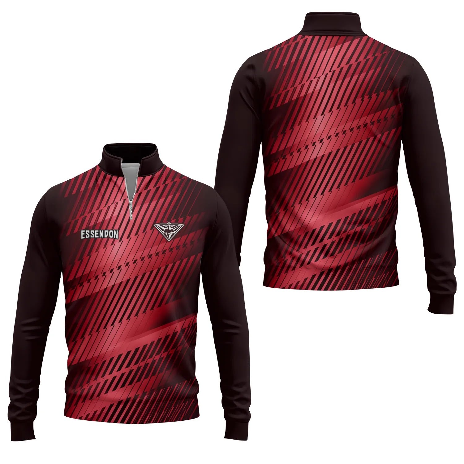 Essendon Bombers Quarter-zip Pullover SC118