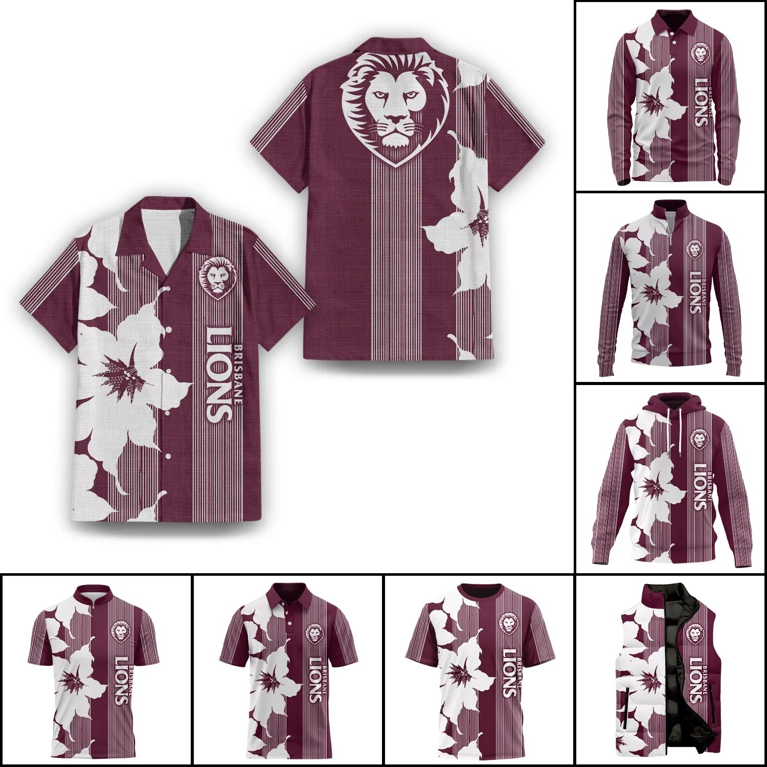 Brisbane Lions Apparels SHW039