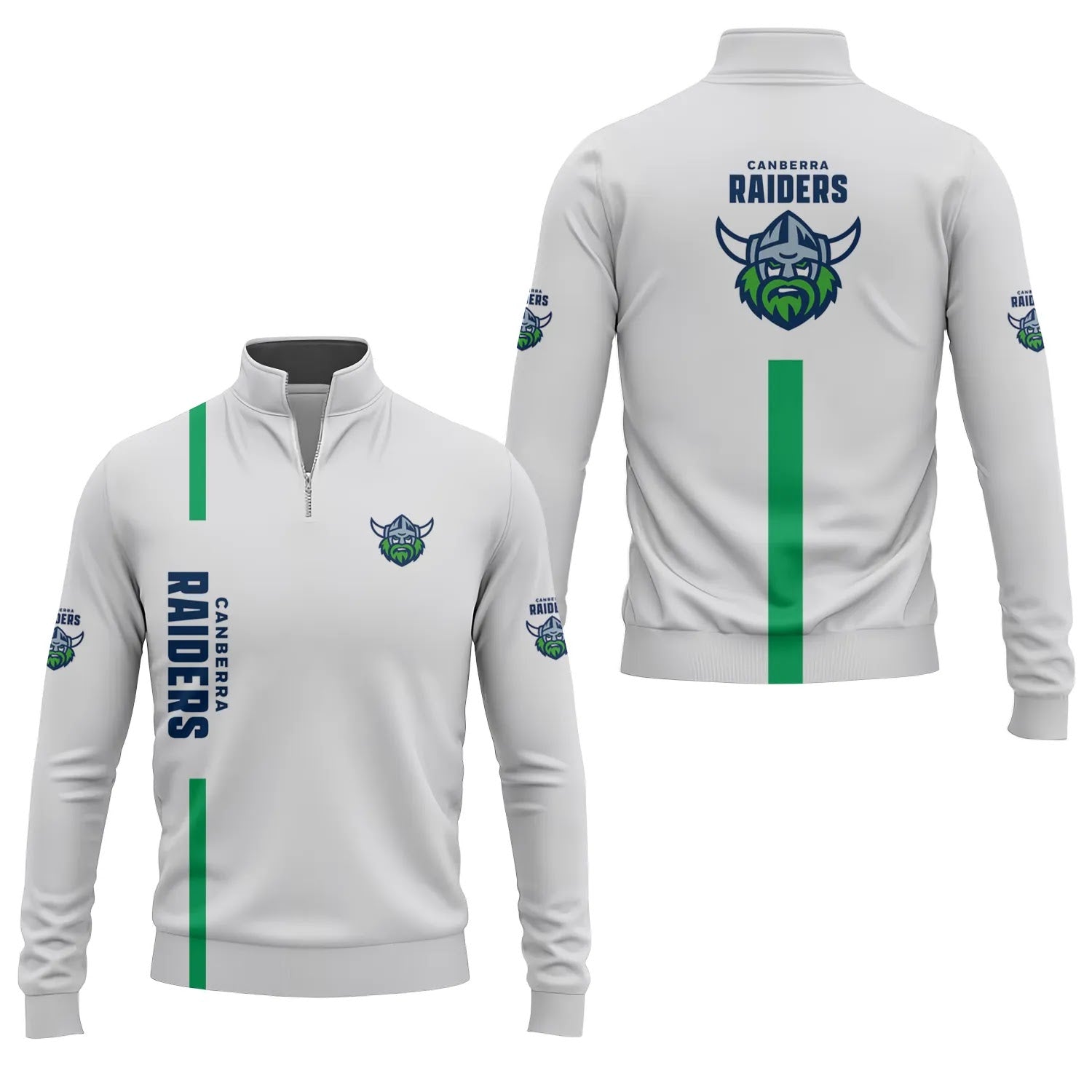 Canberra Raiders Quarter-zip Pullover SC005