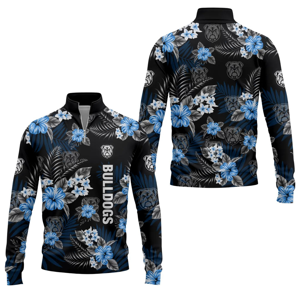 Canterbury-Bankstown Bulldogs Quarter-zip Pullover SC054