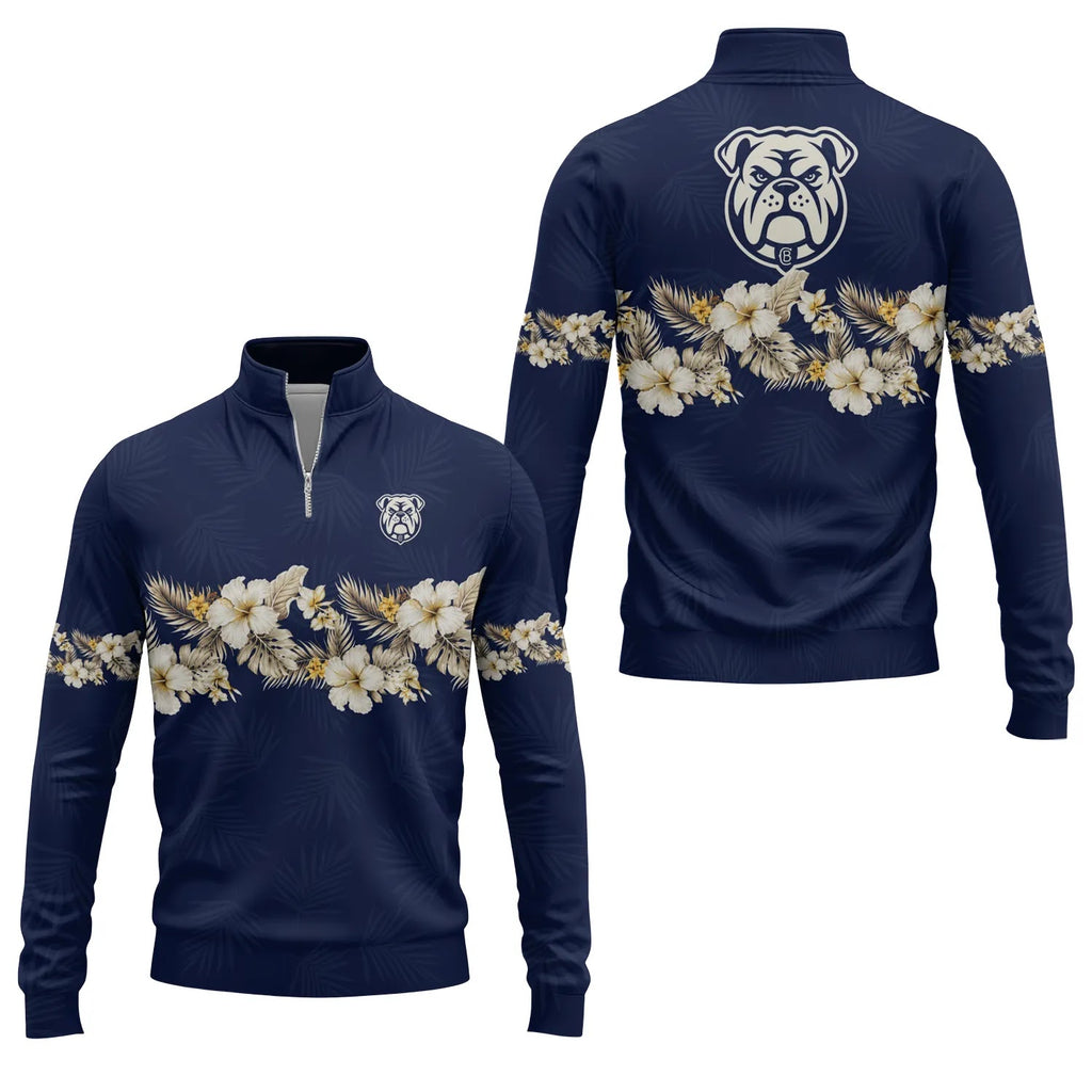 Canterbury-Bankstown Bulldogs Quarter-zip Pullover SHW047