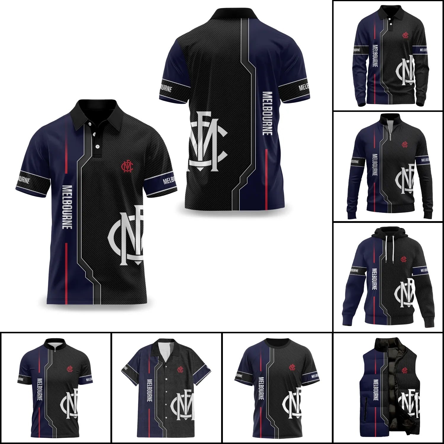 Melbourne Demons Apparels SC042