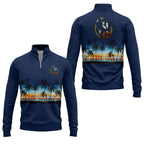 Collingwood Magpies Quarter-zip Pullover SHW017