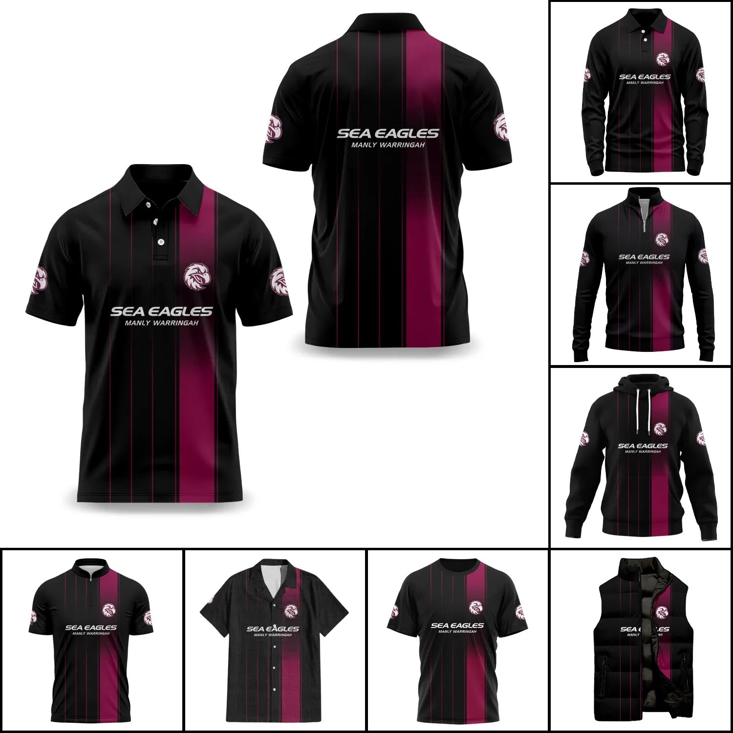 Manly Warringah Sea Eagles Apparels SC068