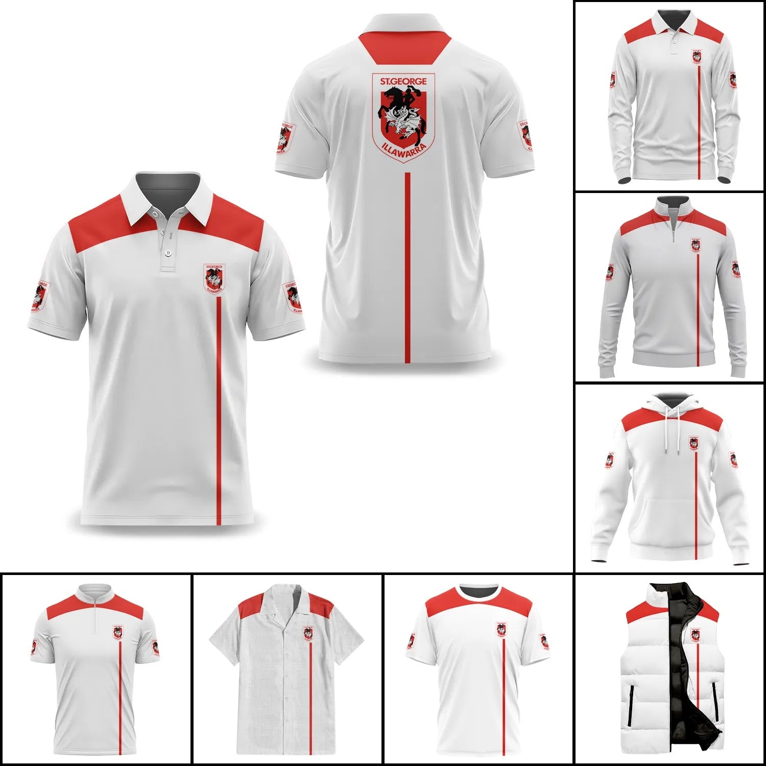 St George Illawarra Dragons Apparels SC021