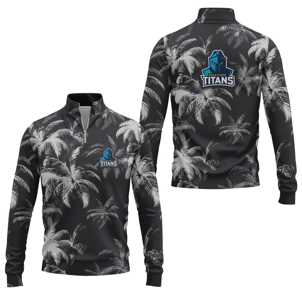 Gold Coast Titans Quarter-zip Pullover SC112