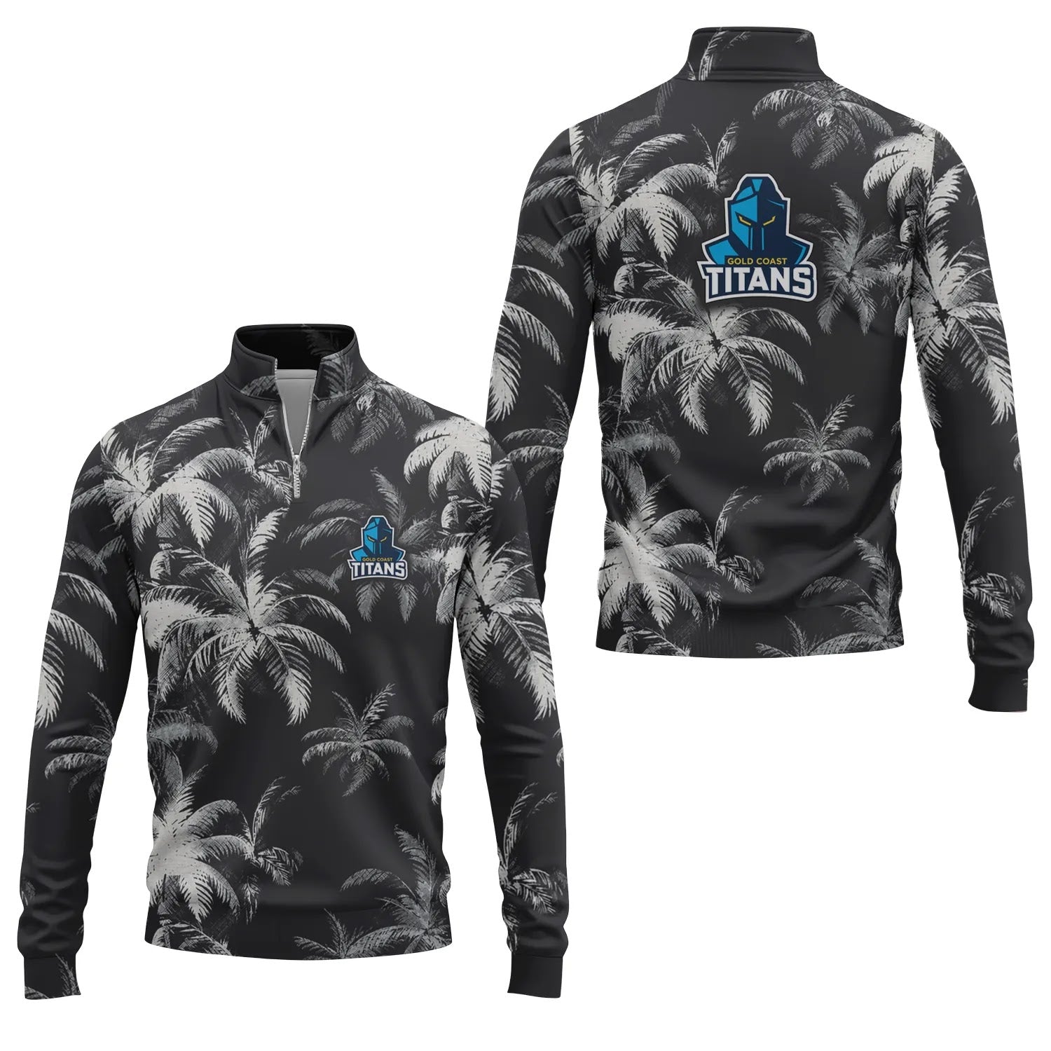 Gold Coast Titans Quarter-zip Pullover SC112