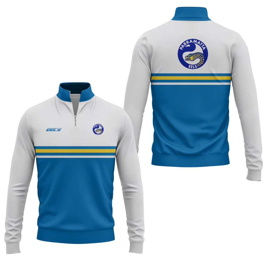 Parramatta Eels Quarter-zip Pullover SC015