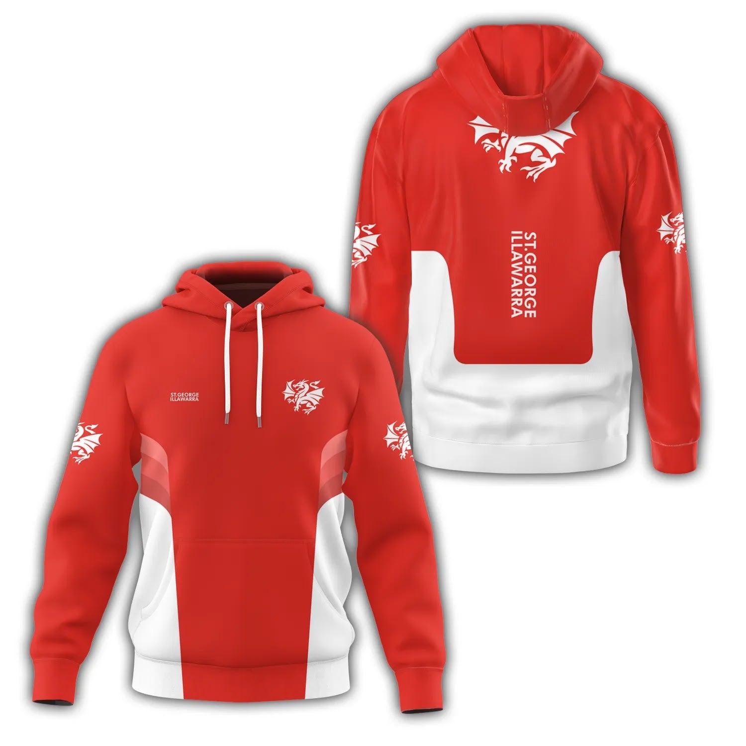 St George Illawarra Dragons Hoodie SC043