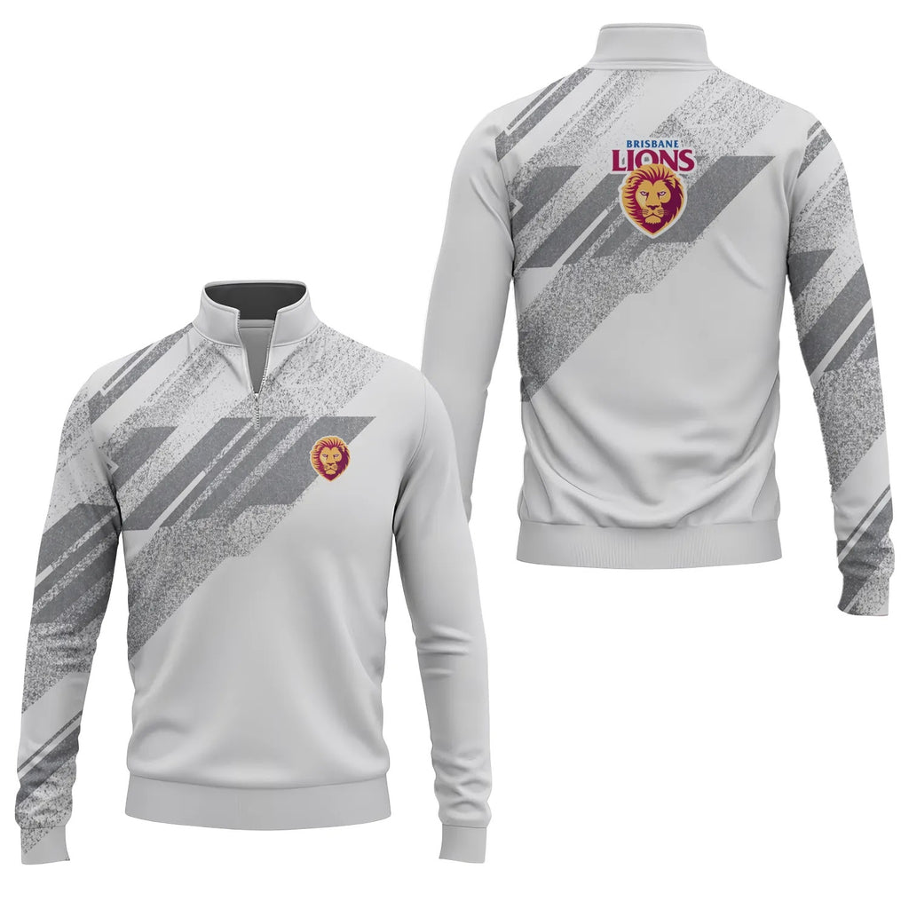 Brisbane Lions Quarter-zip Pullover SC105