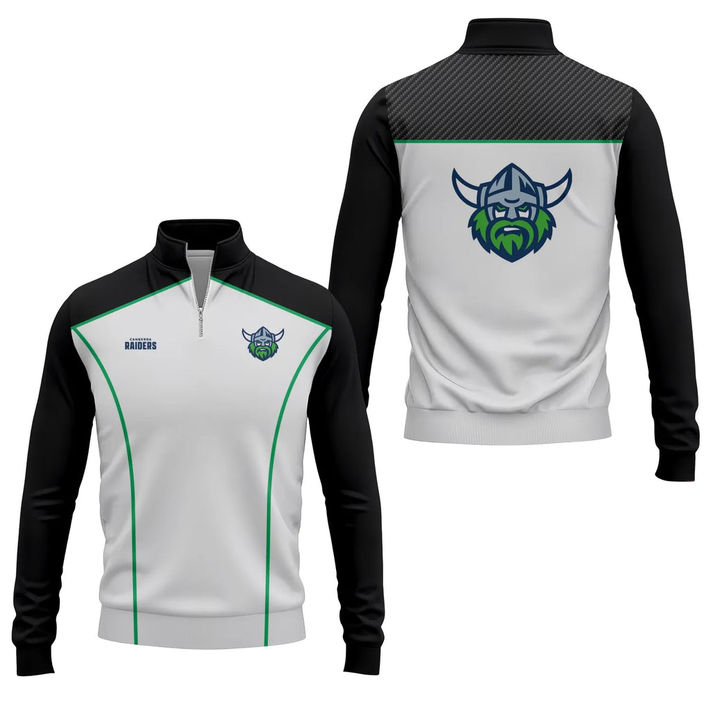Canberra Raiders Quarter-zip Pullover SC011