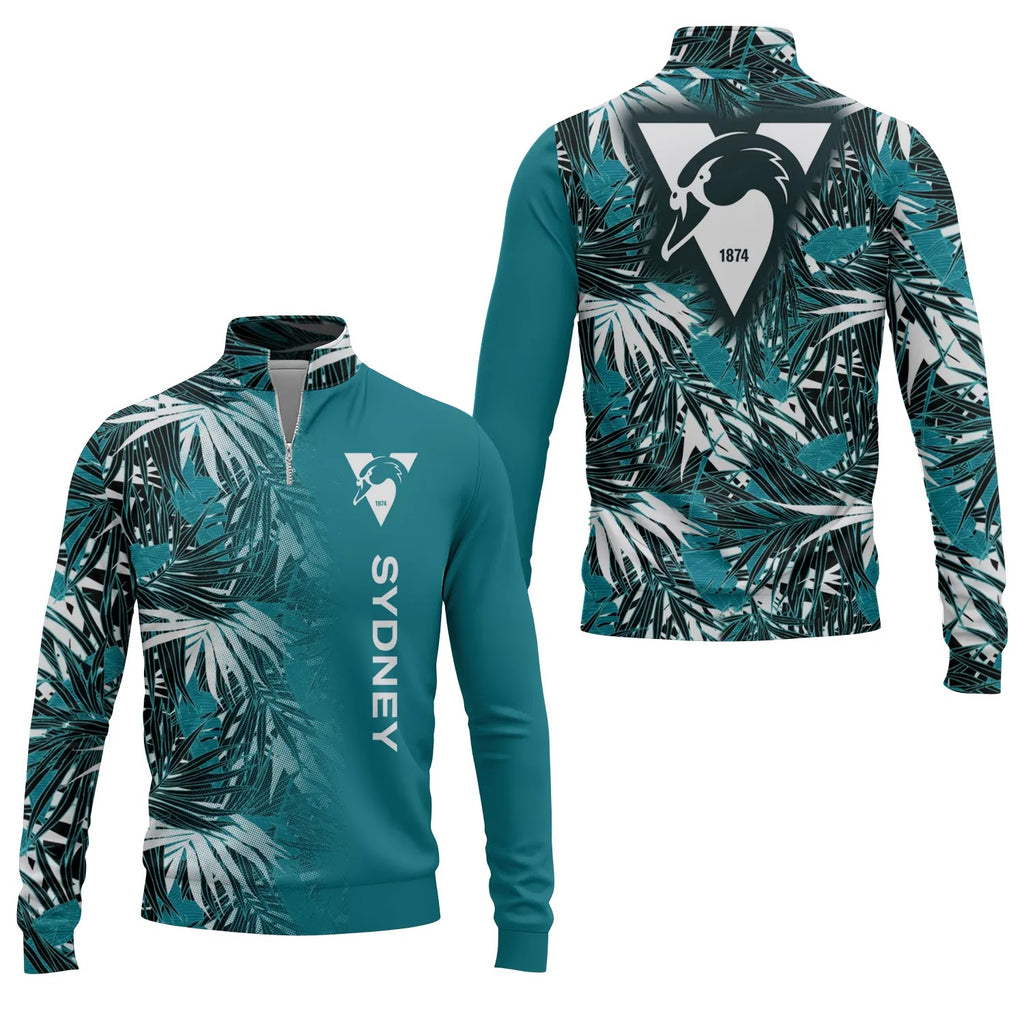 Sydney Swans Quarter-zip Pullover SHW060