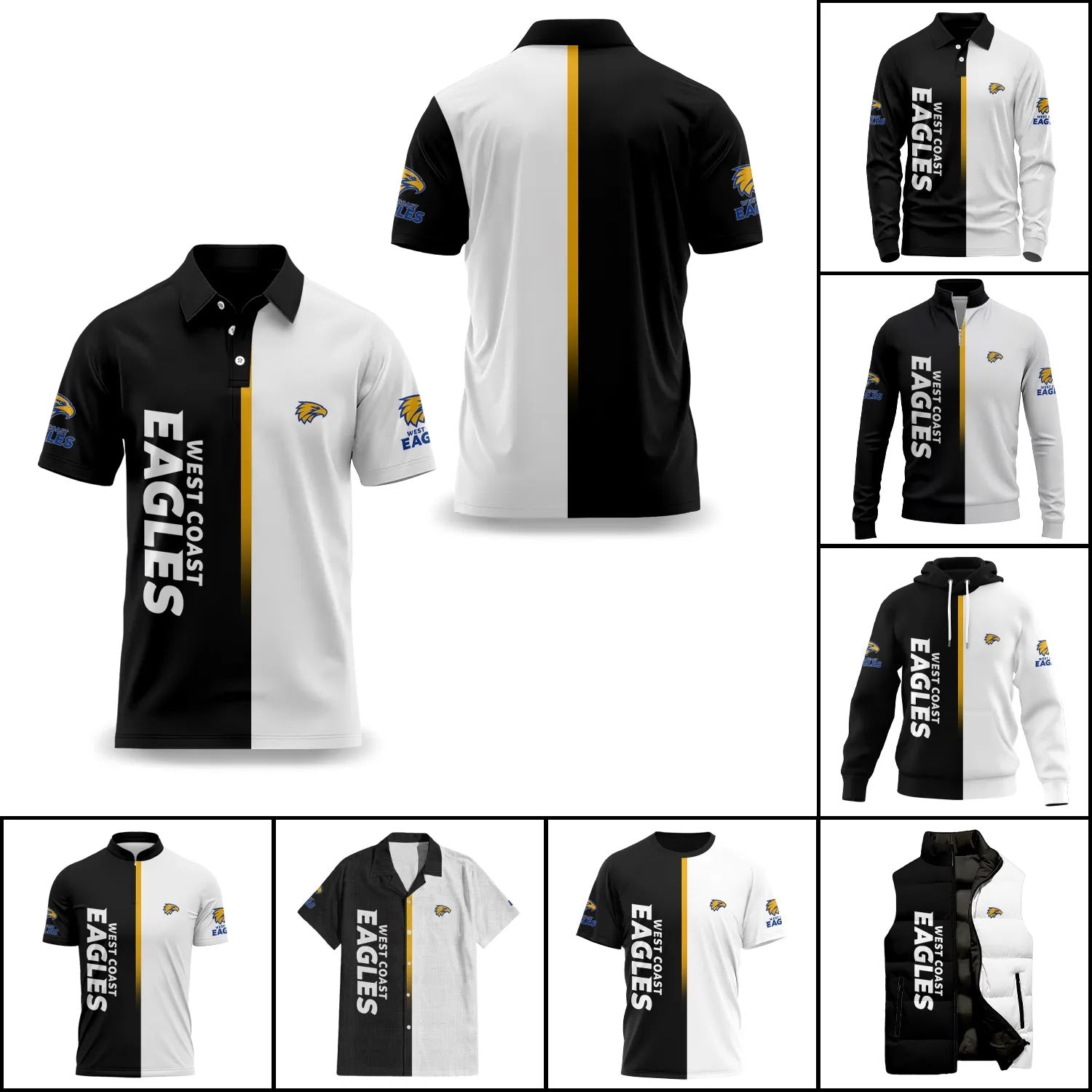 West Coast Eagles Apparels SC076