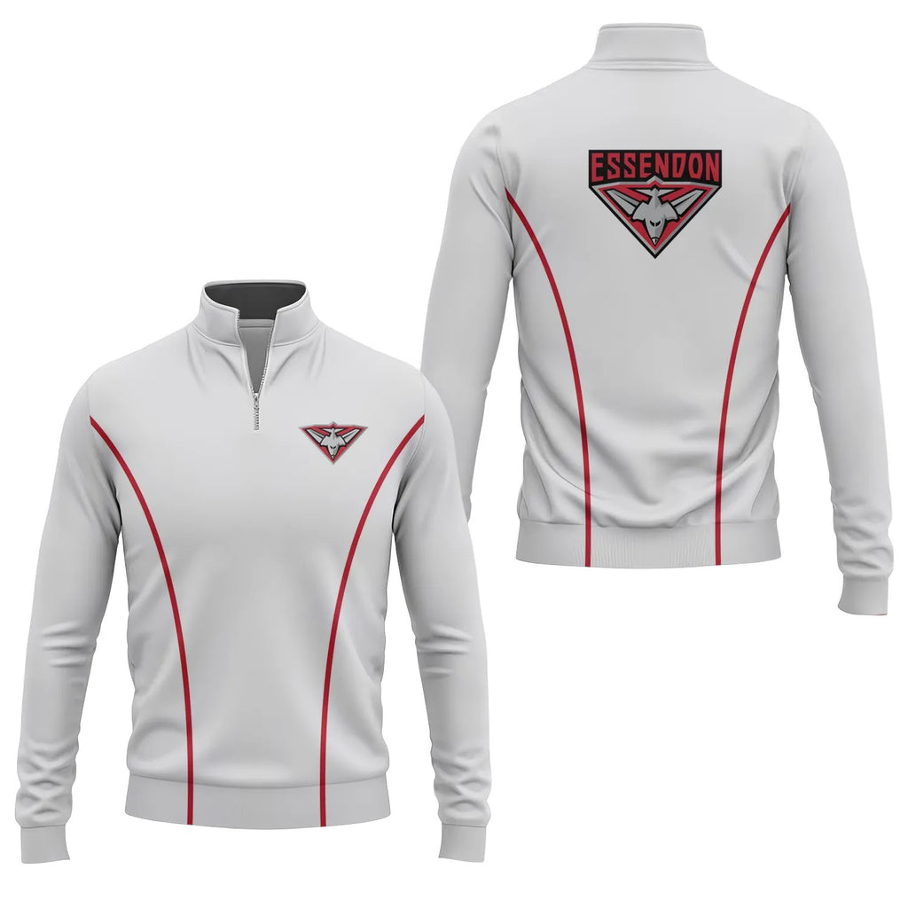 Essendon Bombers Quarter-zip Pullover SC025