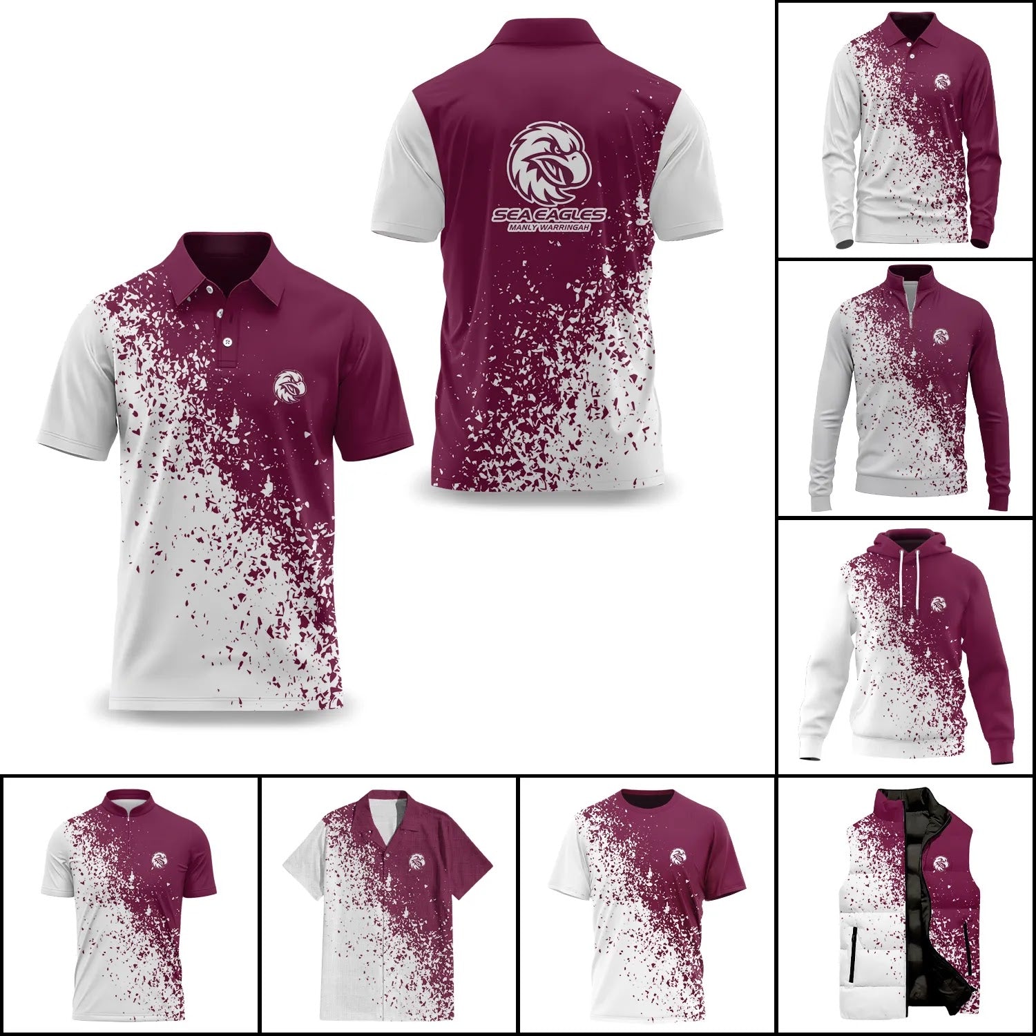 Manly Warringah Sea Eagles Apparels SC070