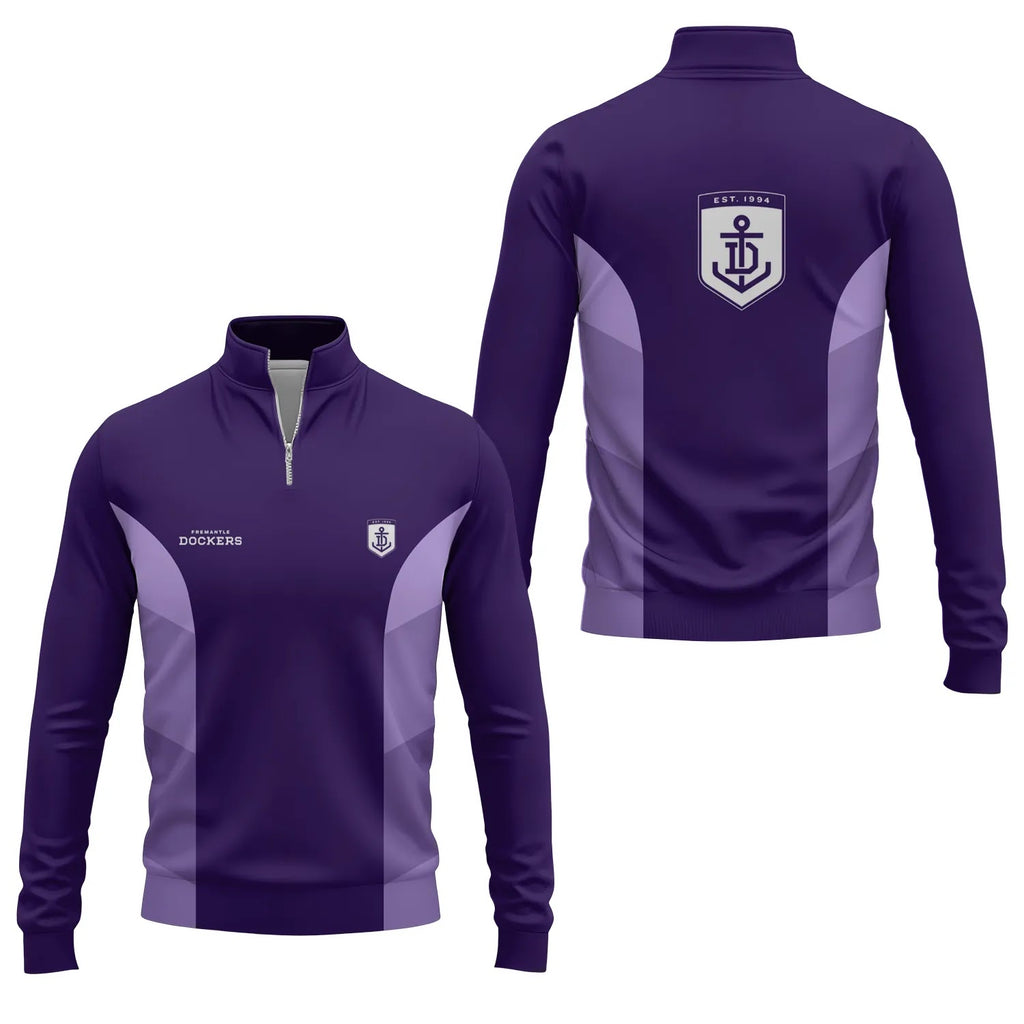 Fremantle Dockers Quarter-zip Pullover SC049