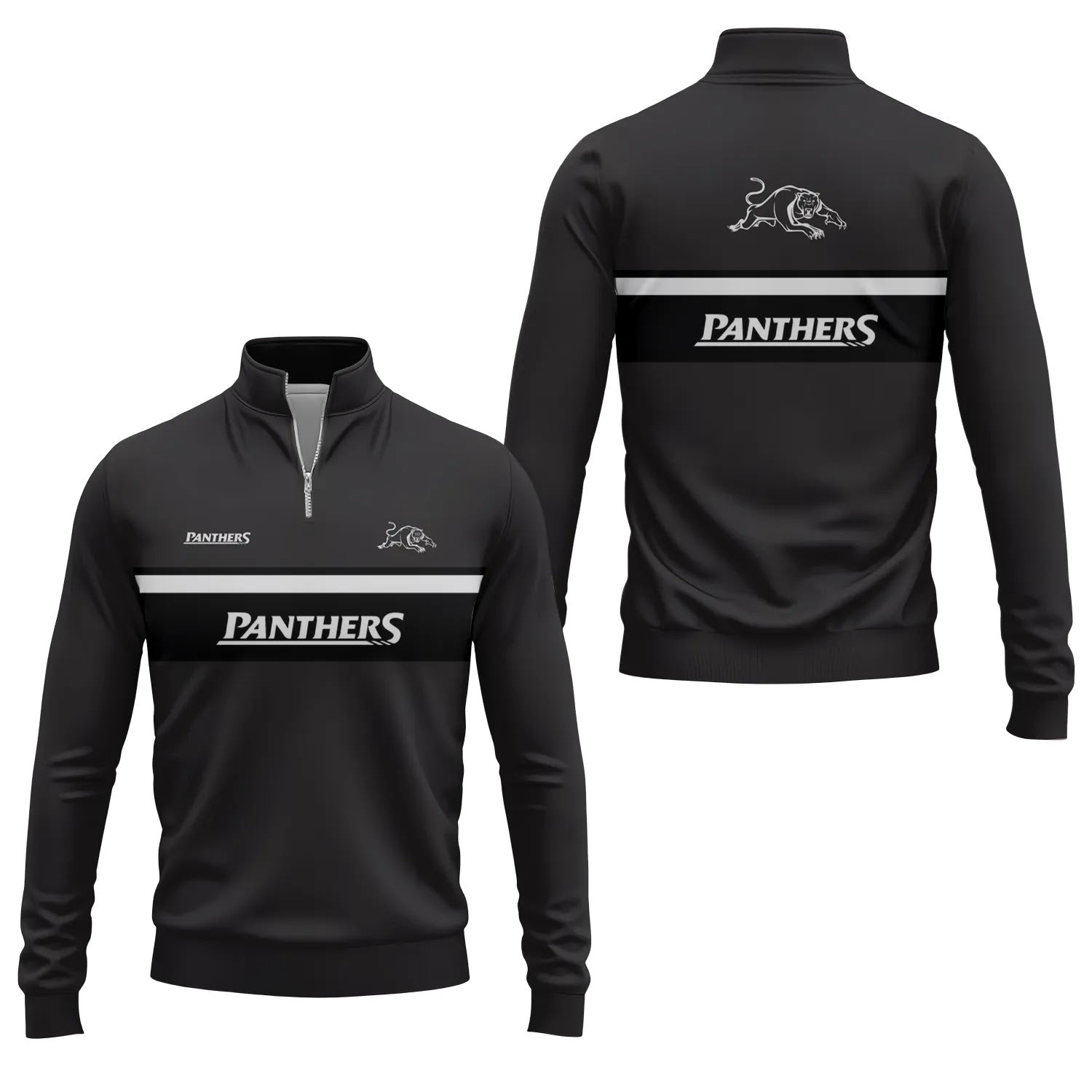 Penrith Panthers Quarter-zip Pullover SC051