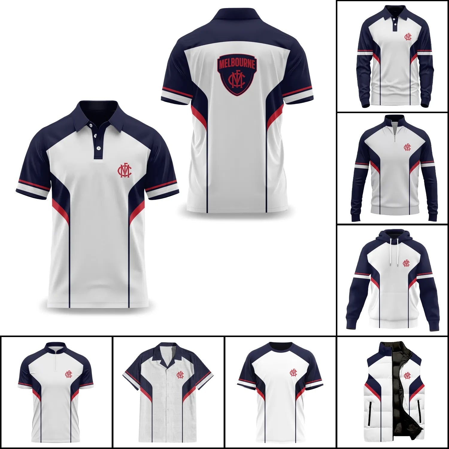 Melbourne Demons Apparels SC113