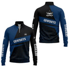 North Queensland Cowboys Quarter-zip Pullover SC083