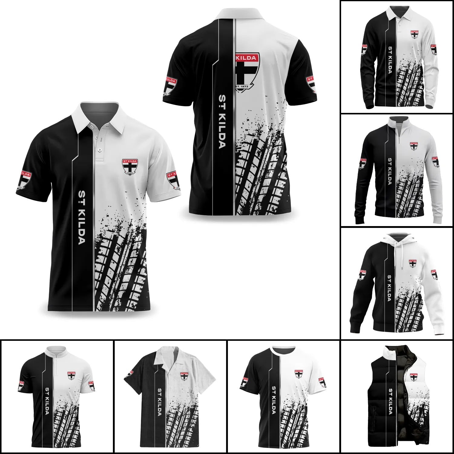 St Kilda Saints Apparels SC039