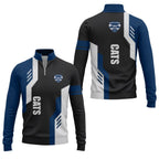 Geelong Cats Quarter-zip Pullover SC029