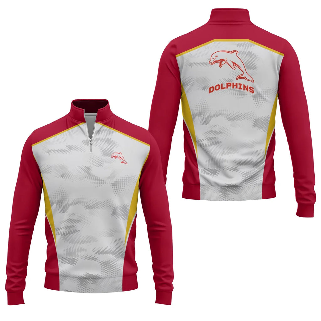 Dolphins Quarter-zip Pullover SC081