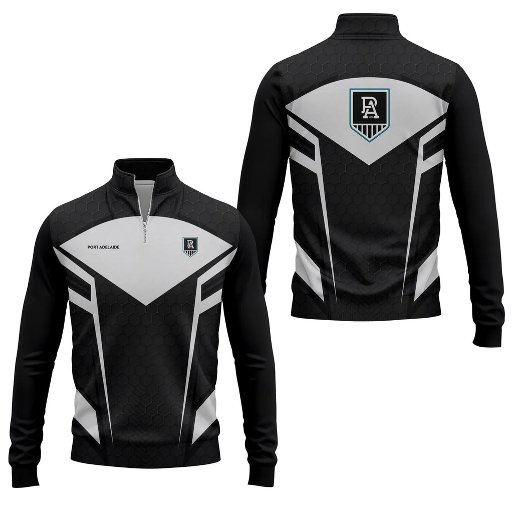 Port Adelaide Power Quarter-zip Pullover SC033