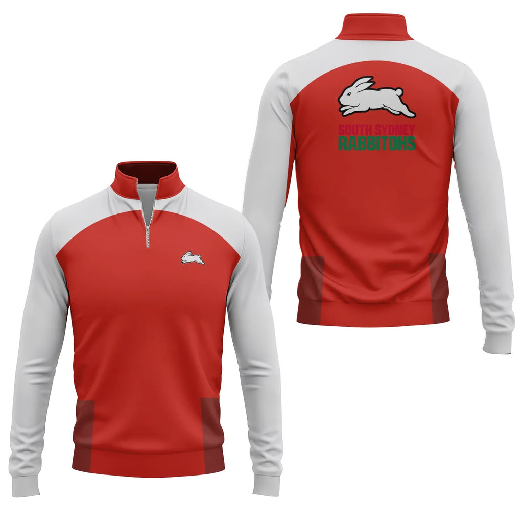 South Sydney Rabbitohs Quarter-zip Pullover SC016