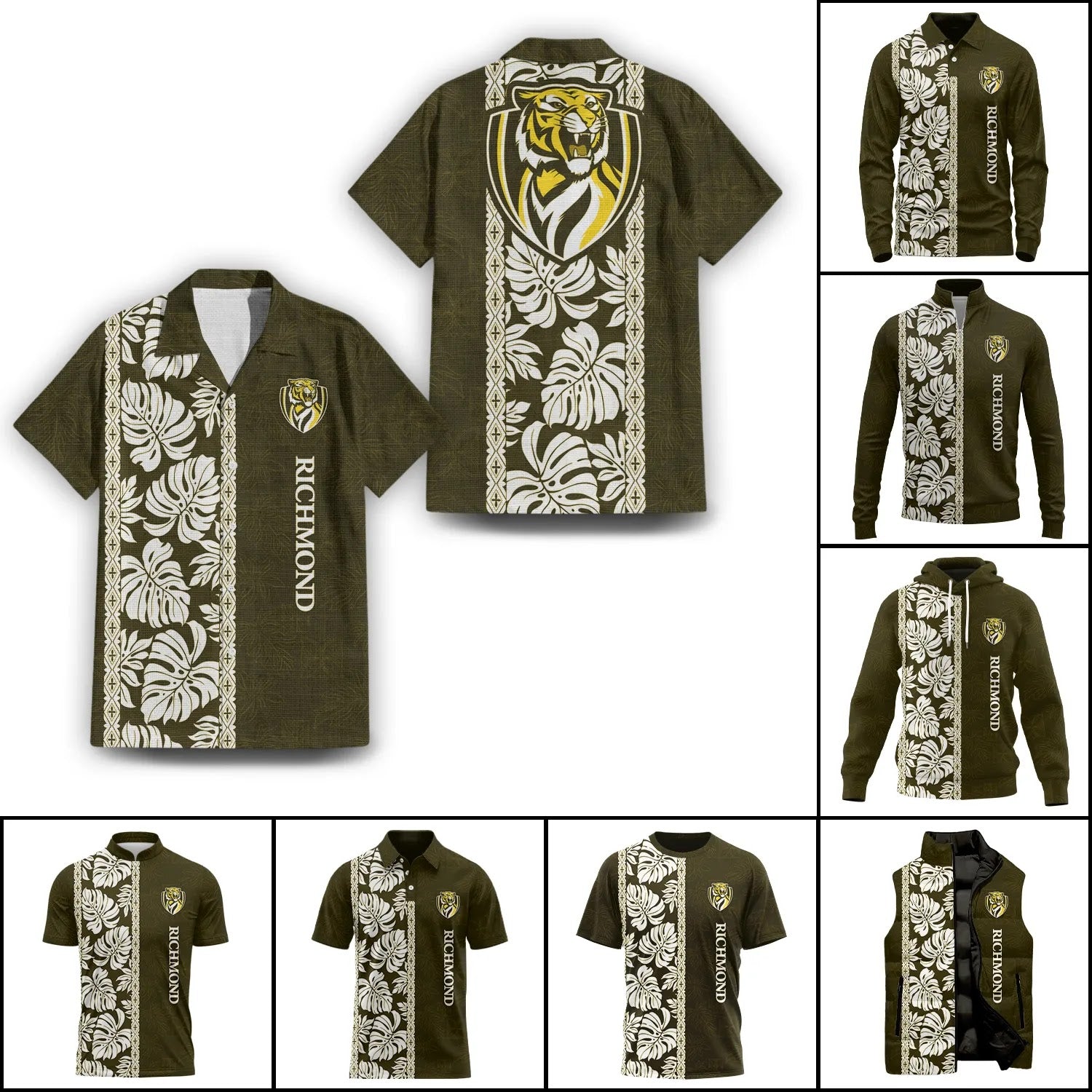 Richmond Tigers Apparels SHW046