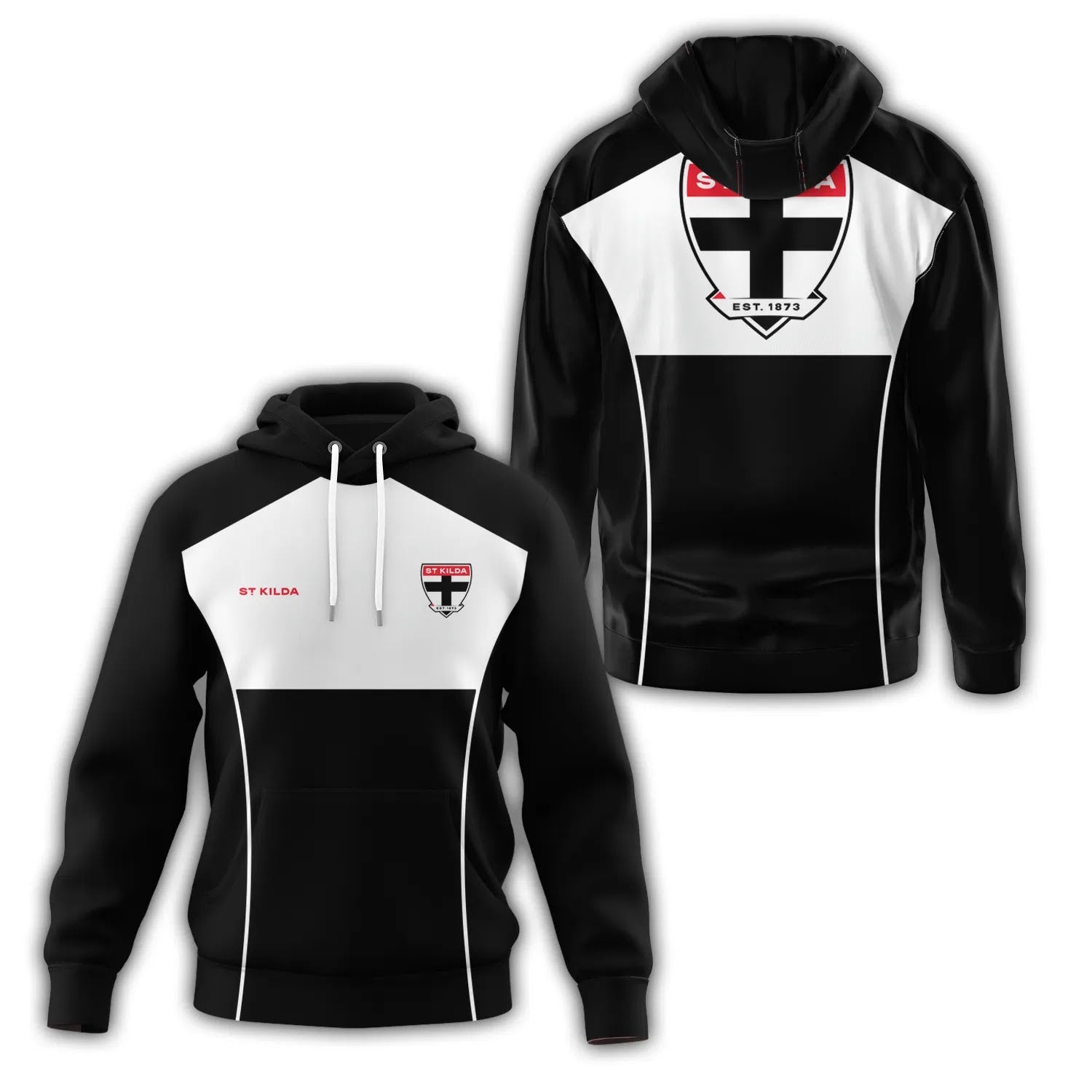 St Kilda Saints Hoodie SC028