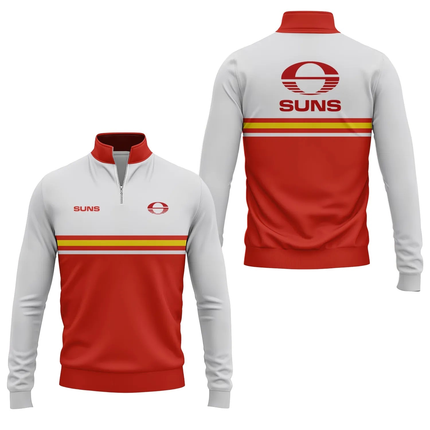 Gold Coast Suns Quarter-zip Pullover SC015