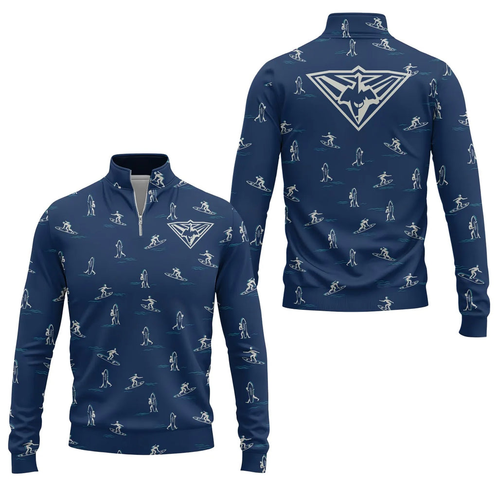 Essendon Bombers Quarter-zip Pullover SHW011