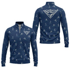 Essendon Bombers Quarter-zip Pullover SHW011