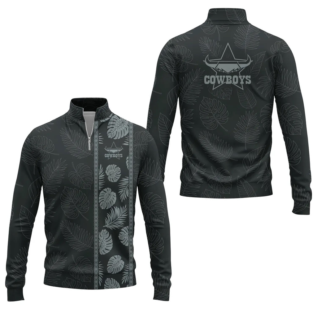 North Queensland Cowboys Quarter-zip Pullover SHW022