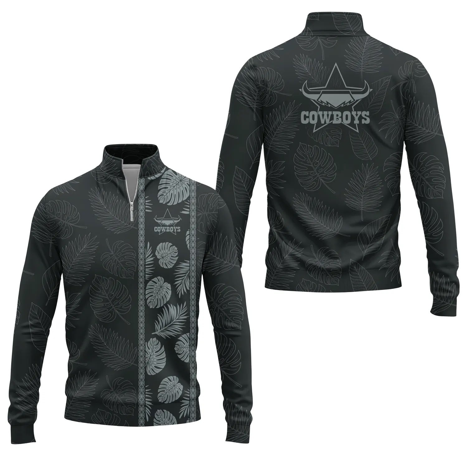 North Queensland Cowboys Quarter-zip Pullover SHW022