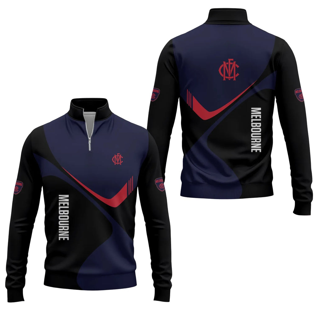 Melbourne Demons Quarter-zip Pullover SC058