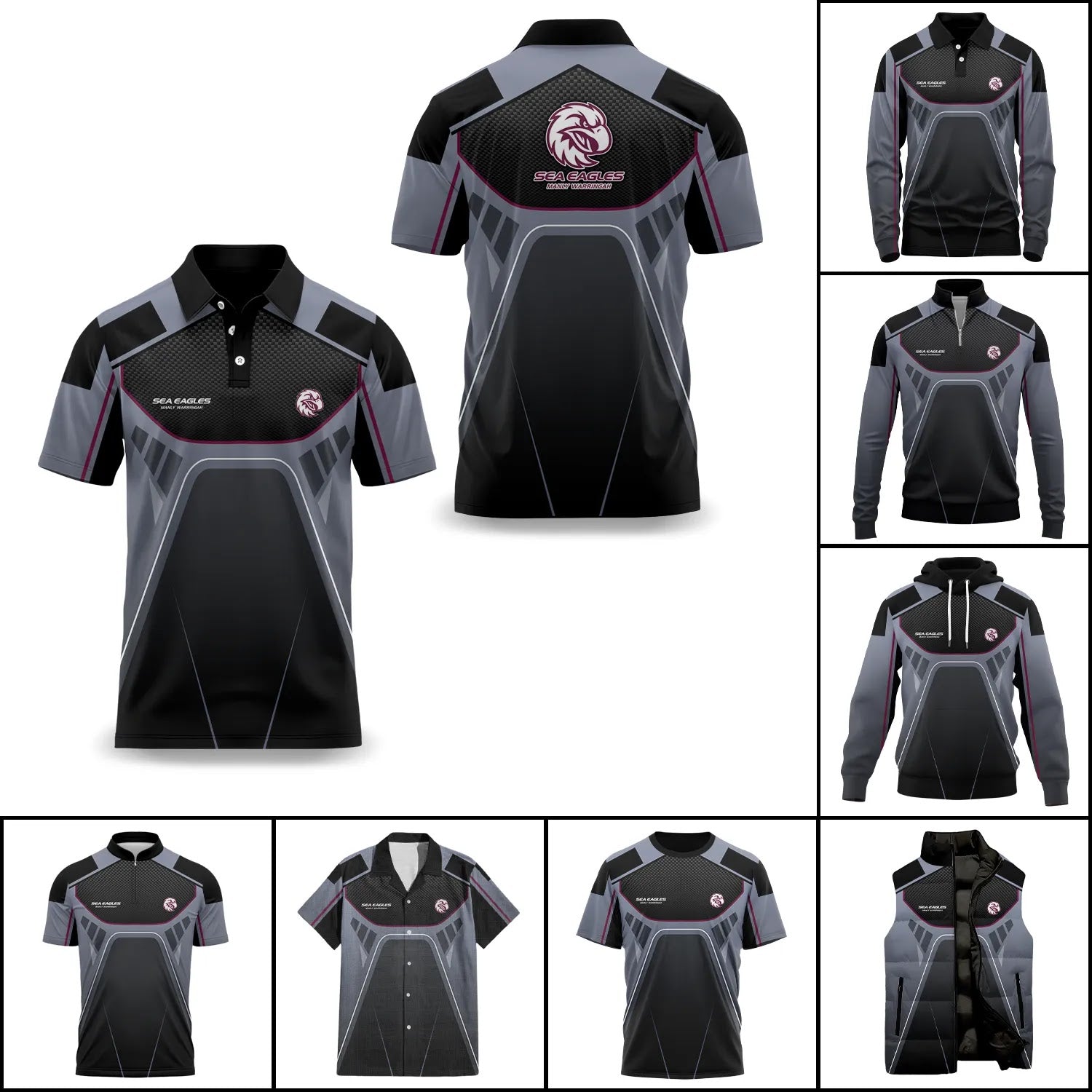Manly Warringah Sea Eagles Apparels SC088