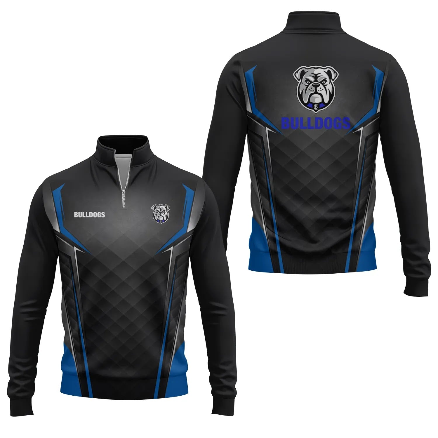 Canterbury-Bankstown Bulldogs Quarter-zip Pullover SC074