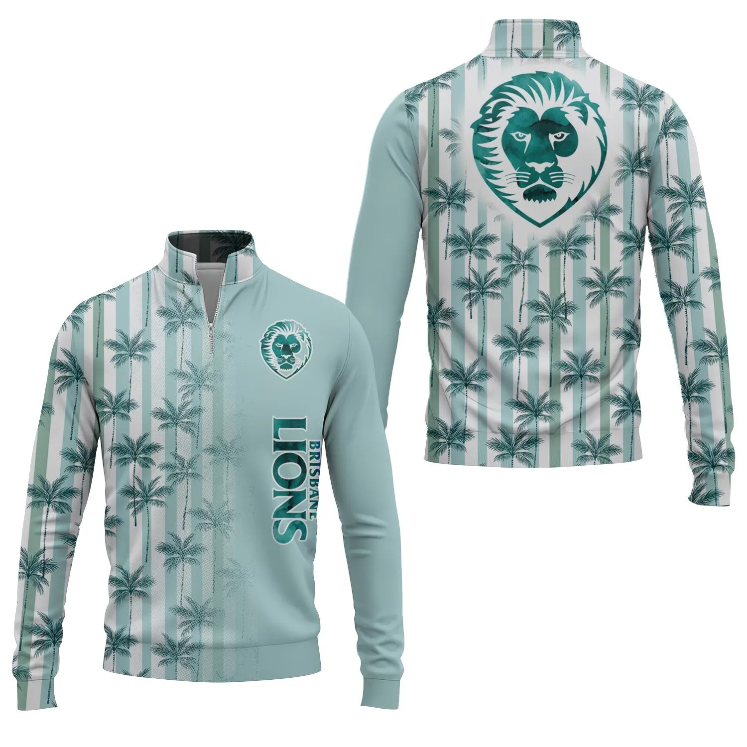 Brisbane Lions Quarter-zip Pullover SHW028