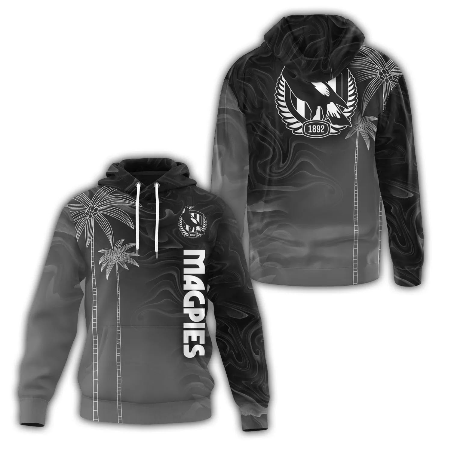 Collingwood Magpies Hoodie SHW070