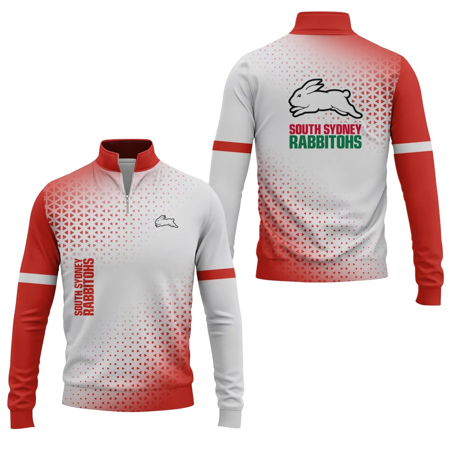 South Sydney Rabbitohs Quarter-zip Pullover SC079