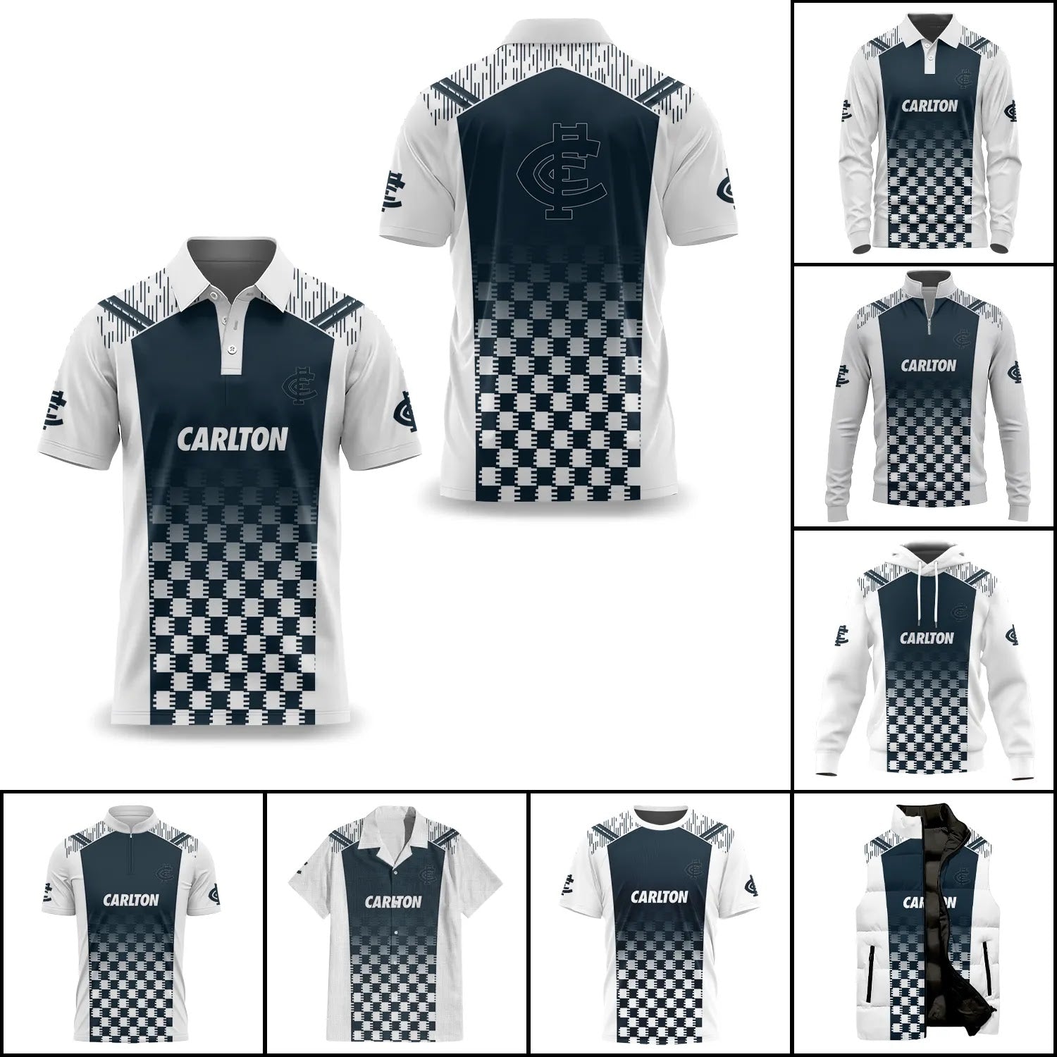 Carlton Blues Apparels SC063